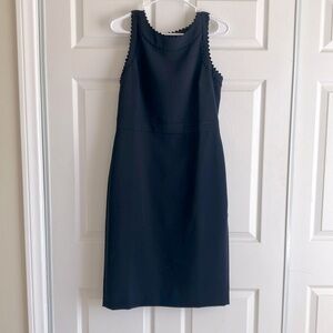 Ann Taylor 8 Tall NWT Navy Sheath Dress